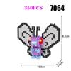 Забавные конструкторы Pokemon Сборка Аниме Пикачу Чаризард Кукла Бластойз Бульбазавр Генгар Покемон Кирпичики Игрушка для Ребенка Подарок