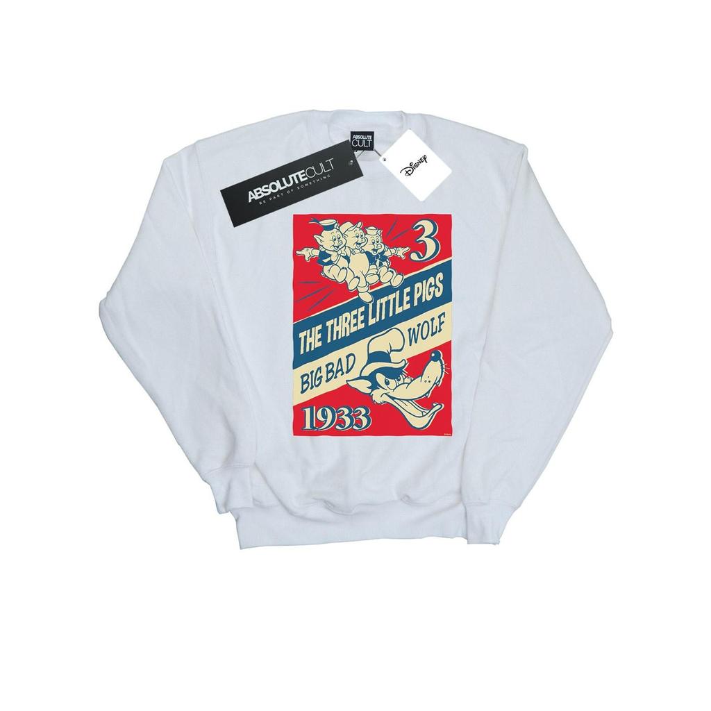 Disney Boys Three Little Pigs And The Big Bad Wolf Sweatshirt