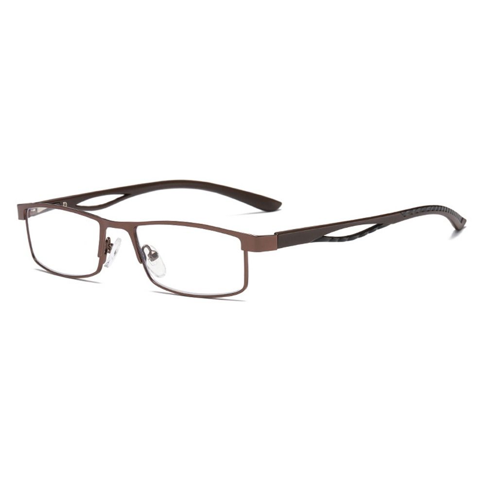 Business Reading Glasses Anti-Blue Light Titanium Alloy Frame   Hyperopia Presbyopia Prescription Glasses