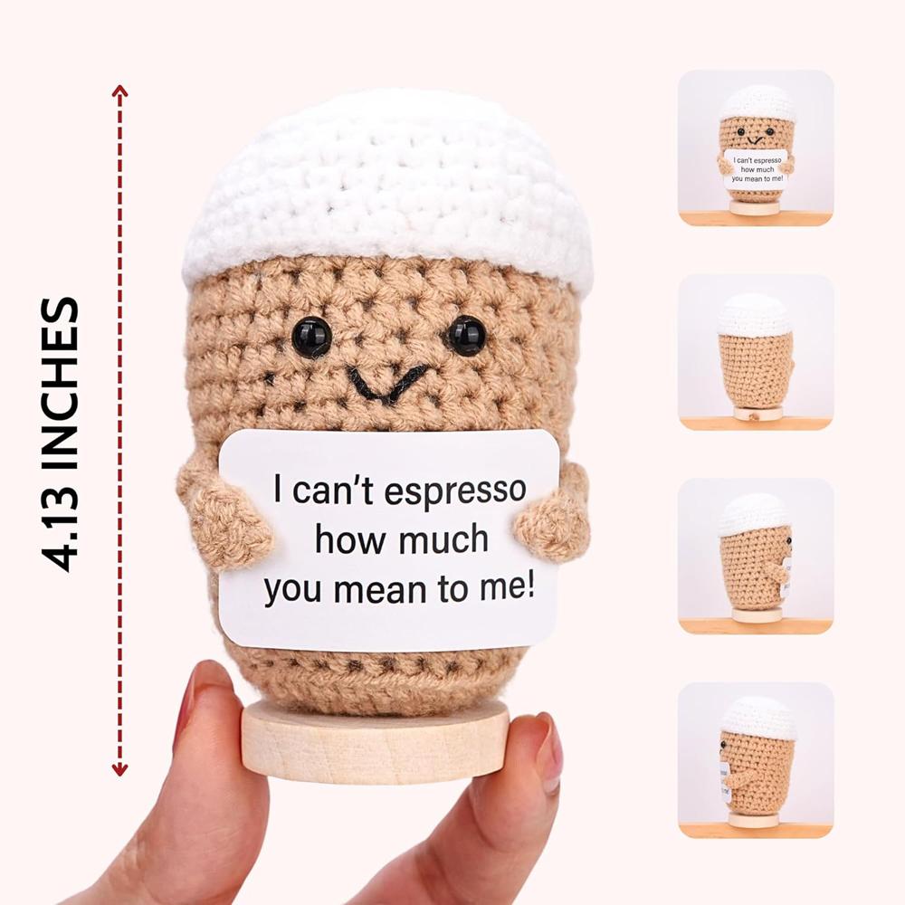 Gifts for Friends Female - Friendship Gifts for Women,Inspirational, Birthday Gifts for Friendship - Funny Friends Crochet