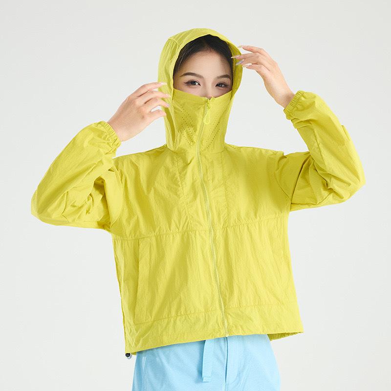 Outdoor mountain sunscreen clothing men's summer UV sunscreen clothing women's small cool breathable skin clothing jacket