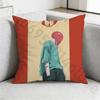 YYorushika Band Japanese Pillow Case Sofa Living Room Bedroom Headboard Backrest Cushion Square Cushion Nap Time
