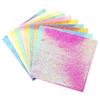Color Scrapbooking Decoration DIY Accessories Square Folding Papers Glittering Origami Paper