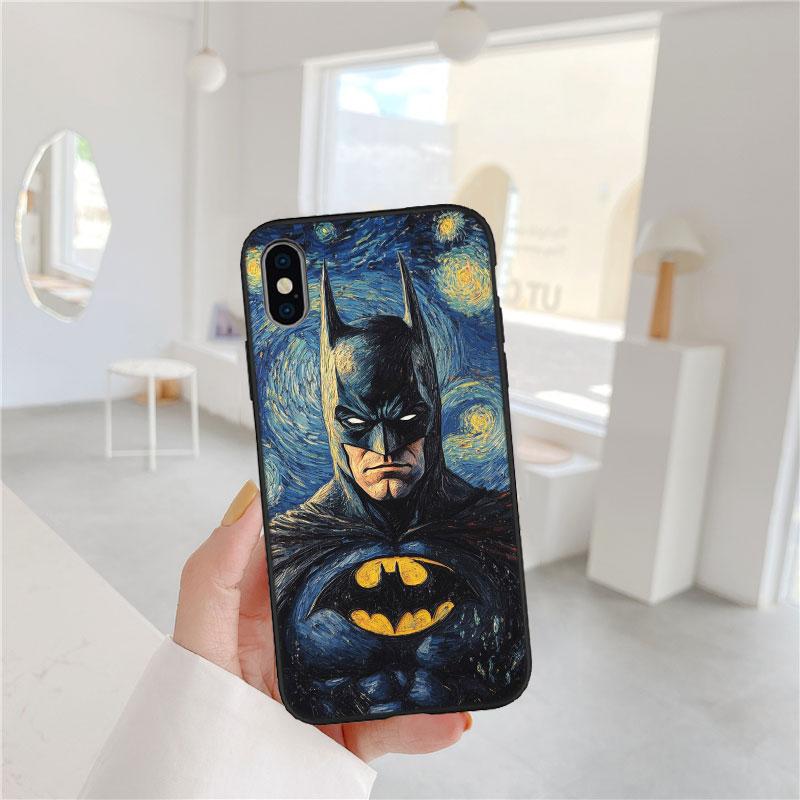 NC9 Batman New Luxury Phone Case for Xiaomi Mi POCO C50 C51 C55 C65 X6 F6 F5 M6 C75 A1 A2 A3 5X 6X Lite Pro