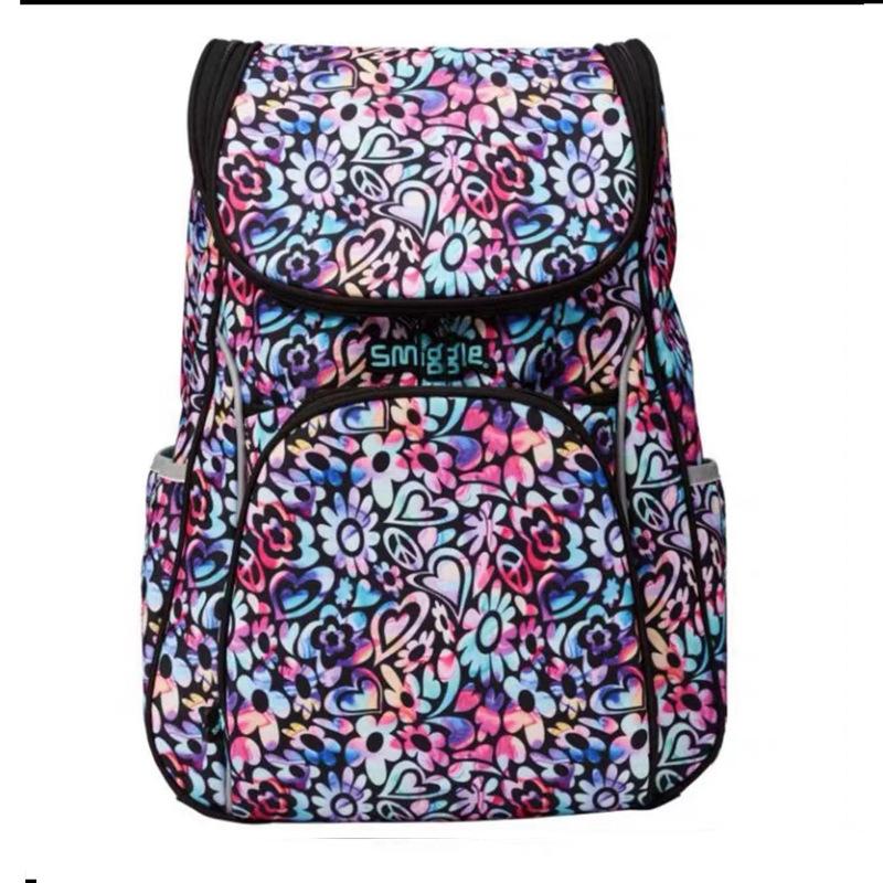 Smiggle Backpack for Kids School Large Capacity Lightweight Casual Dual-Use Shoulder Bag