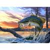 DIY 3D Алмазная картина Большая рыба Вышивка Крестом Стежок Главная Декор