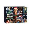 Italian Brainrot Al Acrylic Christmas Countdown Calendar With Character Figures For Holiday Decor