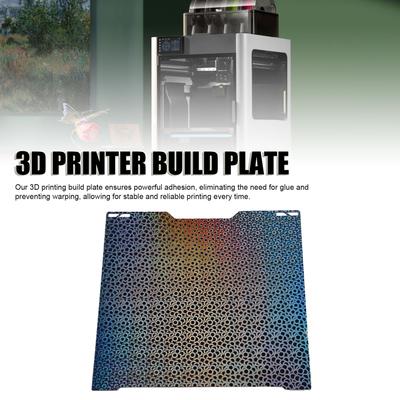 346x355 мм Покрытие для стола 3D-принтера PEK H5H Подходит для Bambu H2D Сильное сцепление Гибкая платформа для печати Стол 3D-принтера
