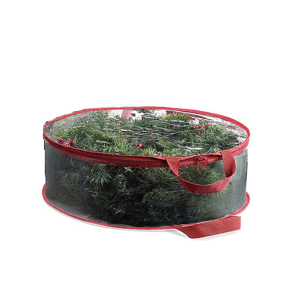 Home Organization Halloween Wreath Storage Container Xmas Seasonal Thanksgiving Holiday