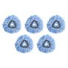 5PCS Rotating Mopping Head Fiber Mop Cloth Replacement for O-Cedar Accessories Cleaning Tool