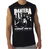 Pantera Сильнее Всех Рок-группа ЧЕРНАЯ МУСКУЛИСТАЯ ФУТБОЛКА