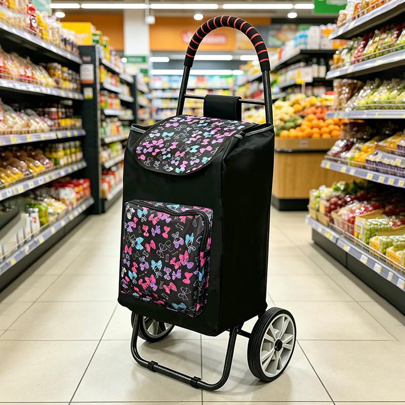 Lightweight Folding Shopping Trolley