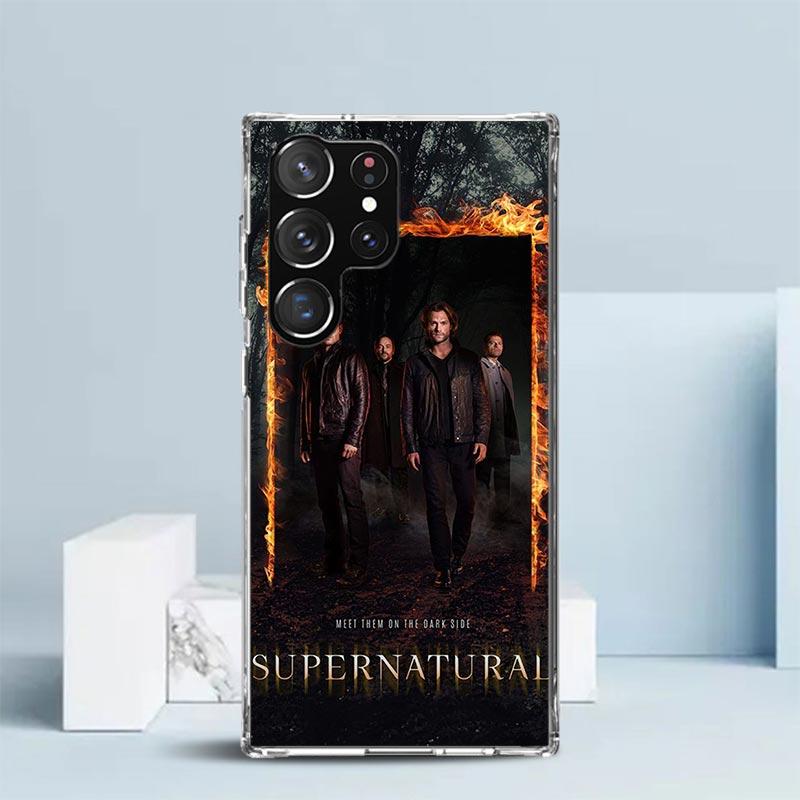 Babaite Чехол для телефона Supernatural SPN Дин и Сэм для Samsung Galaxy S24 S25 Edge S26 Ultra S22 S23 Plus S21 + S20 FE Мягкий ТПУ Ba