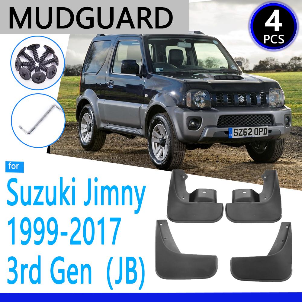Брызговики подходят для Suzuki Jimny 1999-2017 JB 3-го поколения автомобильные аксессуары Брызговик Fender Авто замена