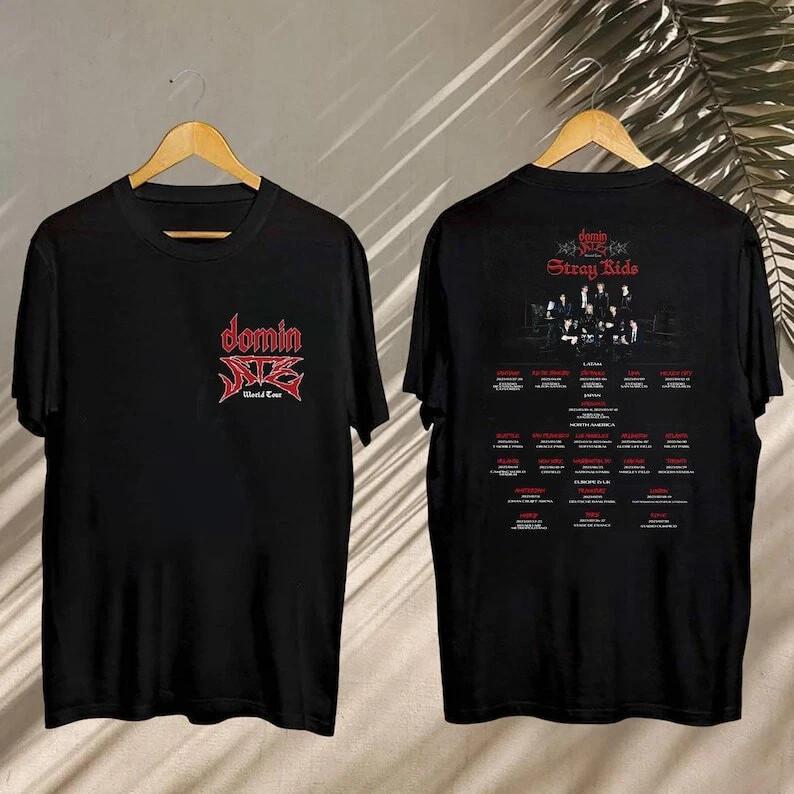 Stray Kids 2025 Concert Shirt 2025 Stray Kids DominATE World Tour