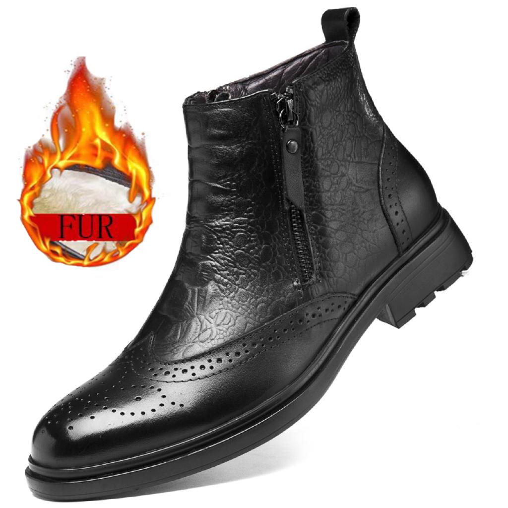 Новые роскошные брендовые мужские туфли из натуральной кожи, ботильоны «челси», деловые короткие ботинки для деловых встреч и торжественных мероприятий