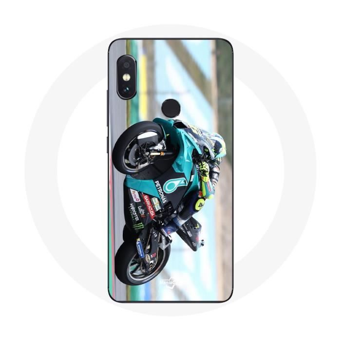 Coque pour Xiaomi Redmi Note 5 AI Dual Camera Valentino Rossi pilote de moto