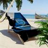 Troyes AC Print Beach Towel, Large Soft Quick Dry Towel for Beach Camping Swimming