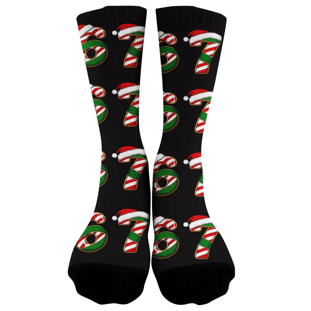 Милые и игривые носки носки до середины икры длинные носки носки с принтом