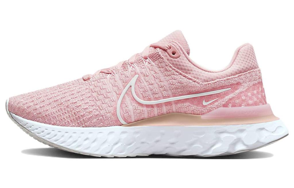 Nike Женские кроссовки Nike React Infinity Run Flyknit 3 Розовый глазурь DD3024-600