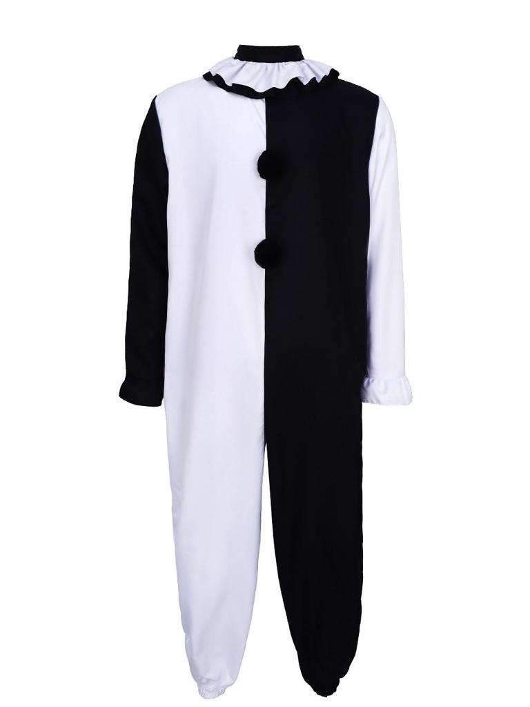 Haunted Clown Halloween Costume: Scary, Bloody Horror Cosplay for Stage and Role Play