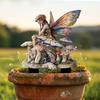 1pcs 30CM Garden Fairy Mini Figurine, Garden Fairy Acrylic Decoration, Outdoor Garden Patio Floor Plugs