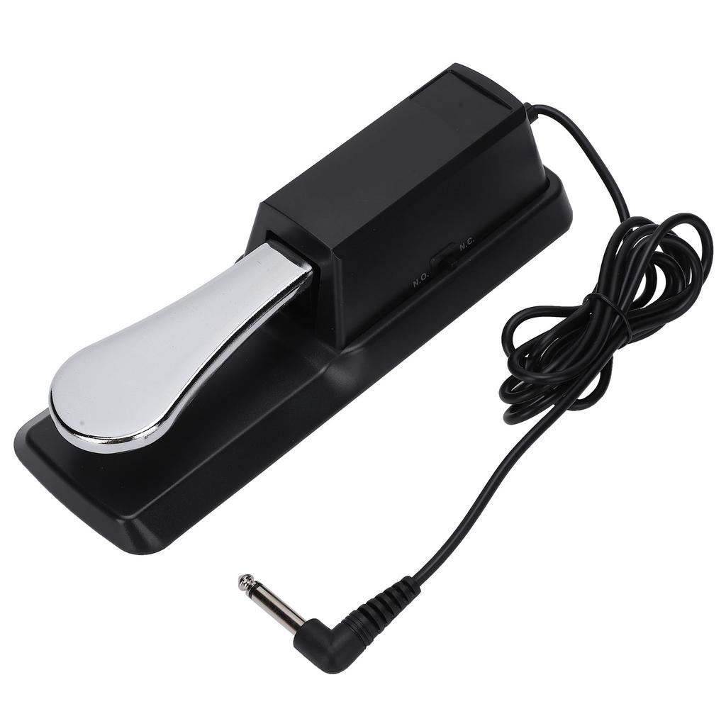 Sustain Pedal Metal ABS Universal for Digital Piano Electronic Portable Keyboards