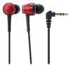 Audio Technica ATH-CKR70 RD Earphones Wired Canal Type High Resolution Compatible Black