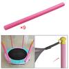 6xReplacement Trampoline Pole Foam Sleeves , 9 Pink, 35.43inch