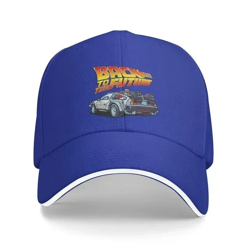 Custom Back To The Future Baseball Cap for Men Women Breathable Dad Hat Streetwear
