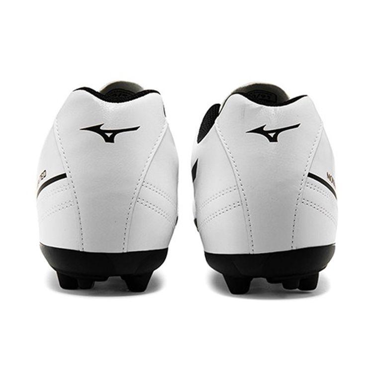 Mizuno Monarcida Neo II Select Круглый носок Шнуровка AG (Резиновые короткие шипы) Нескользящие Прочные Футбольные Бутсы Мужские Футбольные Бутсы Белые Черные P1GA210609