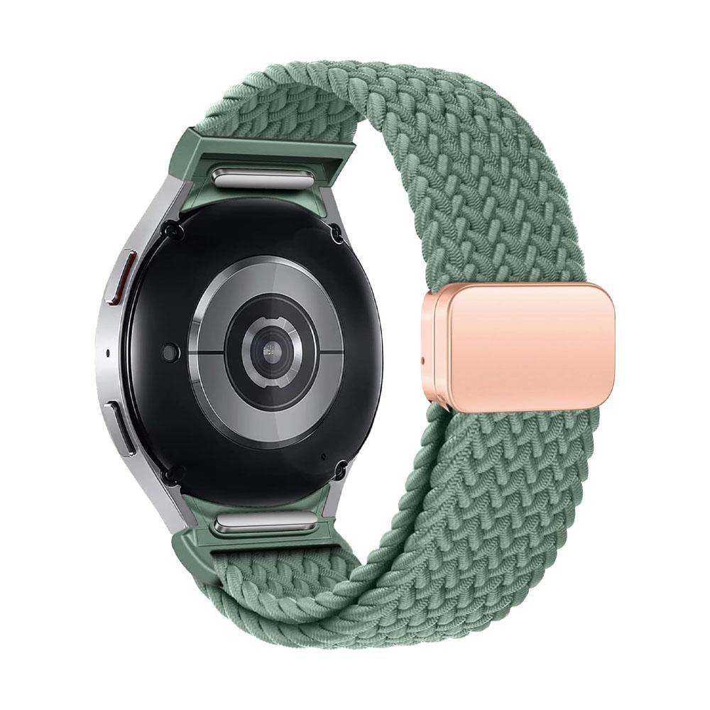 Магнитный плетеный ремешок для Samsung Galaxy Watch 7 6 4 classic/5 Pro/FE 44мм 40мм 45 46 47 мм браслет correa Galaxy watch 7 Ремешок