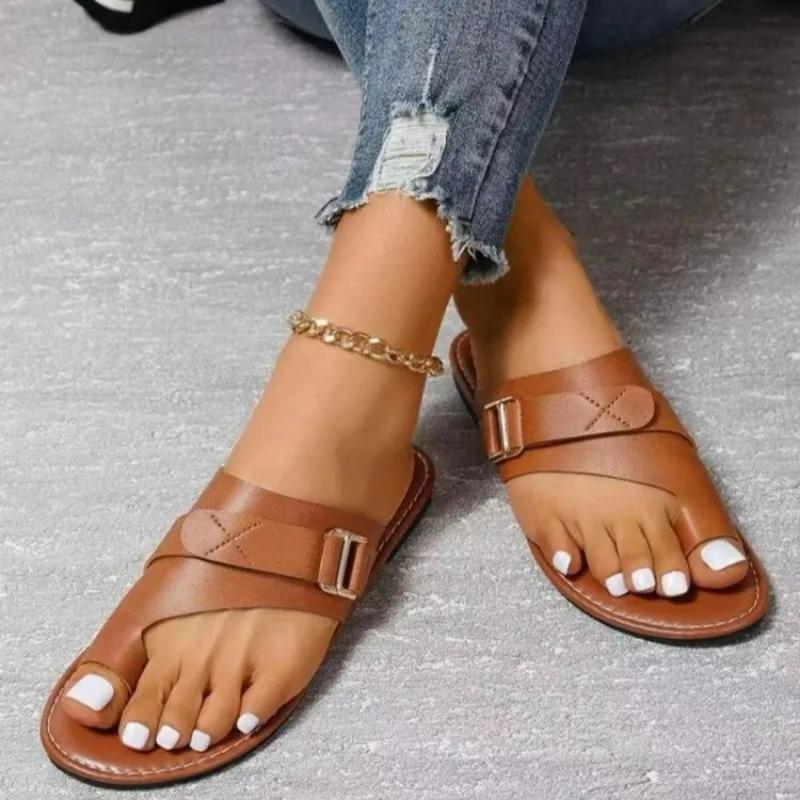 2024 New Women Slippers Outside Casual Beach Women Slippers Flat Flip Flop Sandals Walking Ladies Slides Women Zapatos De Mujer