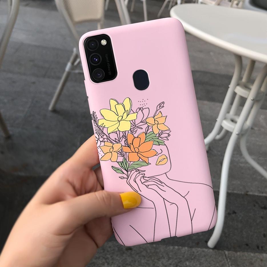 Чехол для Samsung Galaxy M30s Samsung M21 M31 M51 Роскошный Чехол с Конфетным Рисунком Для Samsung Galaxy M21s M30s M 21 31 51 Чехлы Fundas
