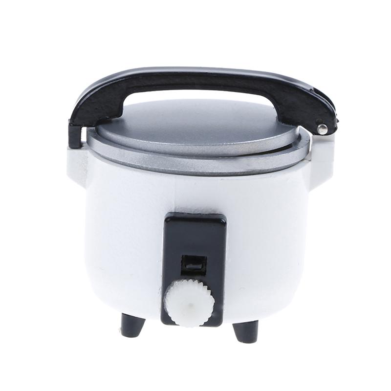 1:12 Miniature Rice Cooker Food Steamer Warmer Kitchen Cookware Dollhouse
