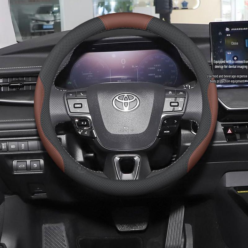Чехол на руль для автомобилей Toyota: Camry, Land Cruiser, Cerato, Levin, Vios, C-HR, Lingshang.
