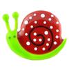 [Q1620] - Designer Pin Brooch 'Lilipoupettes' (snail) Red Green - 33x25 Mm