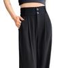 Wide-leg Casual Suit Pants for Summer New High-waisted Drape Straight Pear-shaped Body Pants Slimming Suit Pants