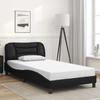 VidaXL Bed Frames Without Mattress Hvar, Upholstered Bed, Slat Base, Single Bed, Adult Bedroom Bed 3207981