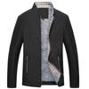 Spring and Autumn Middle-aged Men's Jackets Casual Fashion Stand-up Collar Dad Wear Middle-aged Jackets Business Jackets