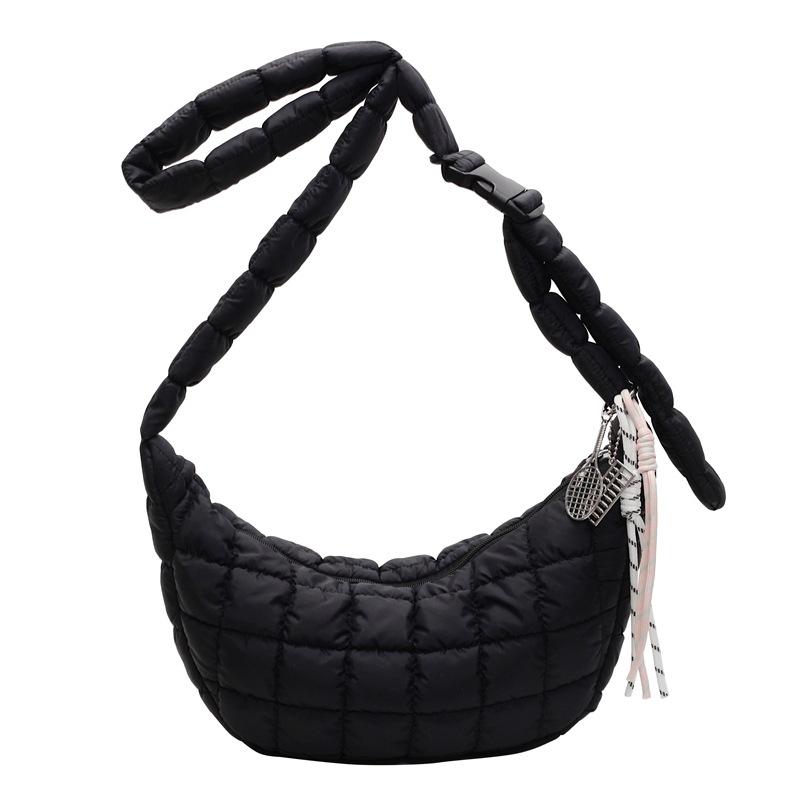 Puff Cloud Bag Women's New Simple Women's Shoulder Messenger Bag Casual Versatile Women's Dumpling Bag
