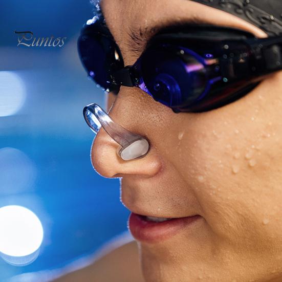 2/6 шт. зажимы для носа для плавания, водонепроницаемые многоразовые защитные приспособления из силикагеля для серфинга, носовые пробки для детей и взрослых