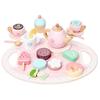 Wooden Childrens Tea Set With Pretend Play Accessories For Kids Educational Toy