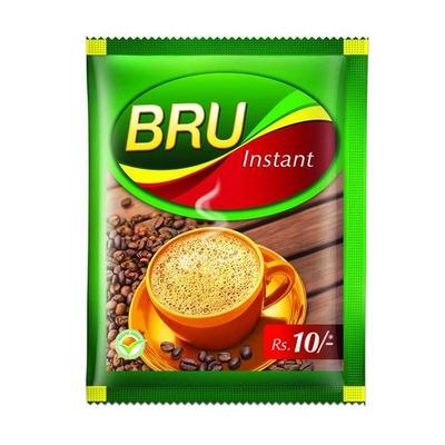 BRU Растворимый молотый кофе, 10 г [Упаковка из 12 шт.], пакет