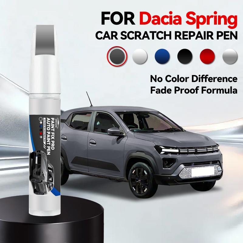 Vehicle for Exclusive Use Car Paint Repair Pen For 2021-2025 Dacia Spring Paint Scratch Repair Accessories Blue Red Green Black