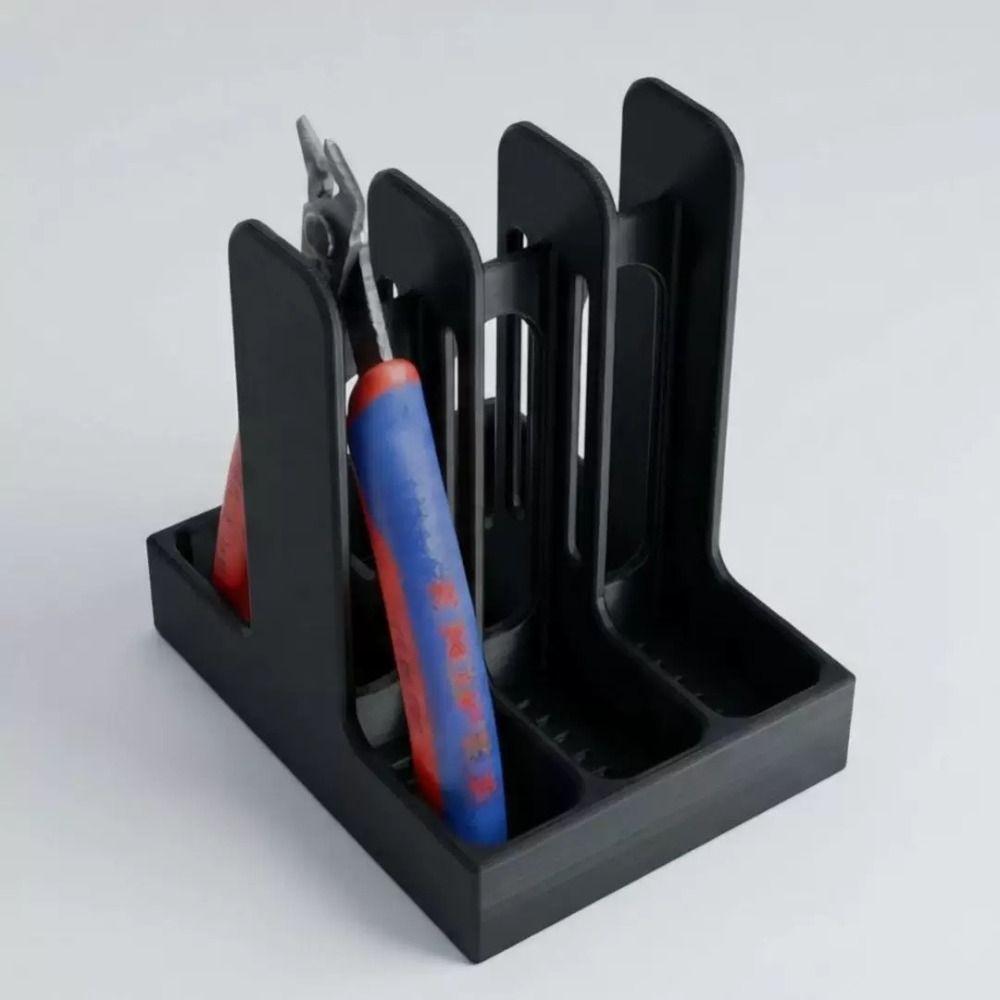 3/6 Slots Pliers Storage Rack Non-Slip Hand Tool Organizer Practical Pliers Holder Toolbox