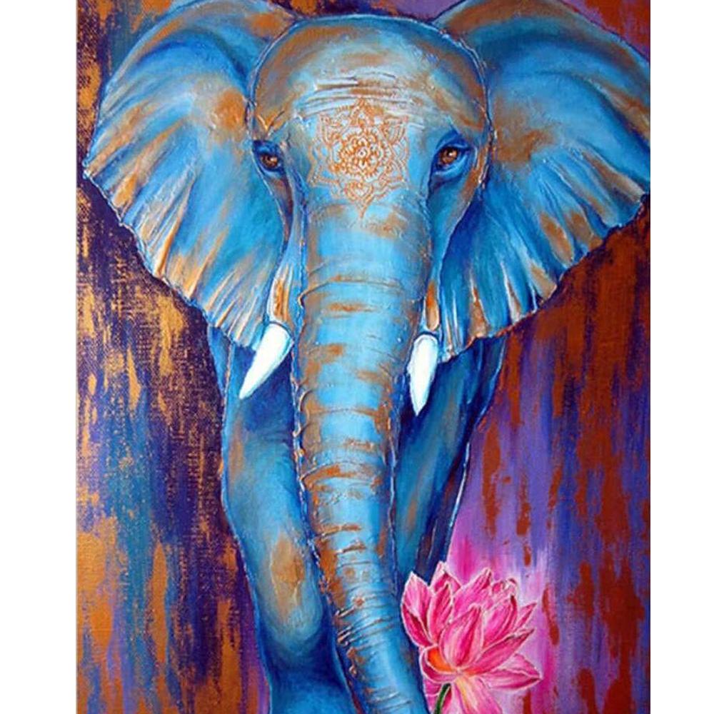 5D Diamond Painting Diy Cartoon Animal Pattern Full Diamond Handmade Diamond Embroidery Mosaic Home Living Room Decoration