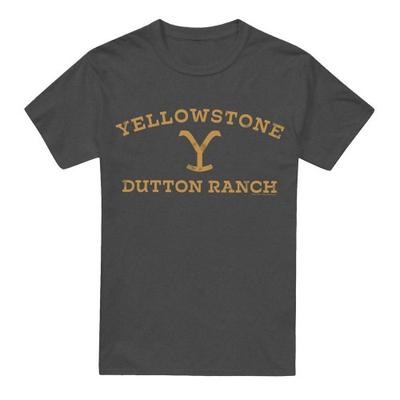 Футболка унисекс для взрослых Yellowstone с арочным логотипом