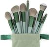 13 Pcs Makeup Brushes Set, Foundation Powder Concealer Eyeshadow Blush Highlighter Eyebrow Brush Make Up Brush Set,