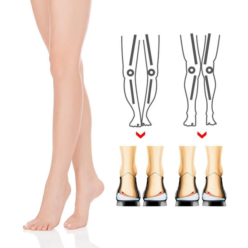 4-слойные ортопедические стельки для коррекции ног типа O/X, боли в коленях